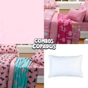 Combo 2 Juegos De Sábanas Danubio Chicos 1 Almohada Dct