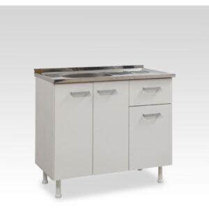 Bajo Mesada Dielfe Slb100 Con Mesada Y Cajones Jmt