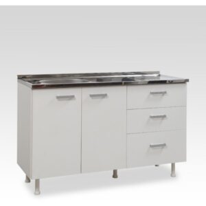 Bajo Mesada Dielfe Slb120 B Con Mesada Y Cajones Jmt