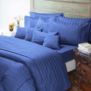 Danubio 400 Hilos 100% Algodon Azul (king) Dct